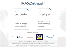 Tablet Screenshot of maxoutreach.com